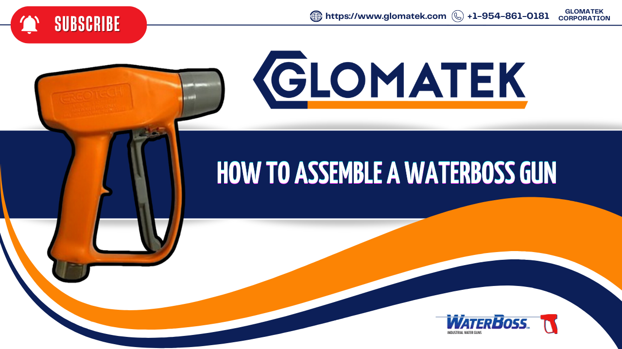 Load video: Assemble: Waterboss Guns WB 750-1/2-L by Glomatek Corporation