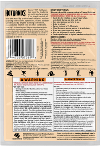 HOTHANDS® TOE WARMERS (40 Packets)