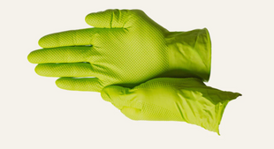 8 MIL DIAMOND - TEXTURE NITRILE GLOVES
