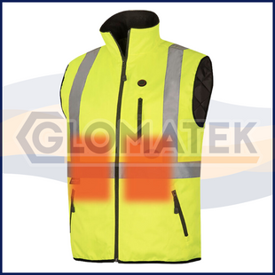 Hi-Viz Heated Safety Vest